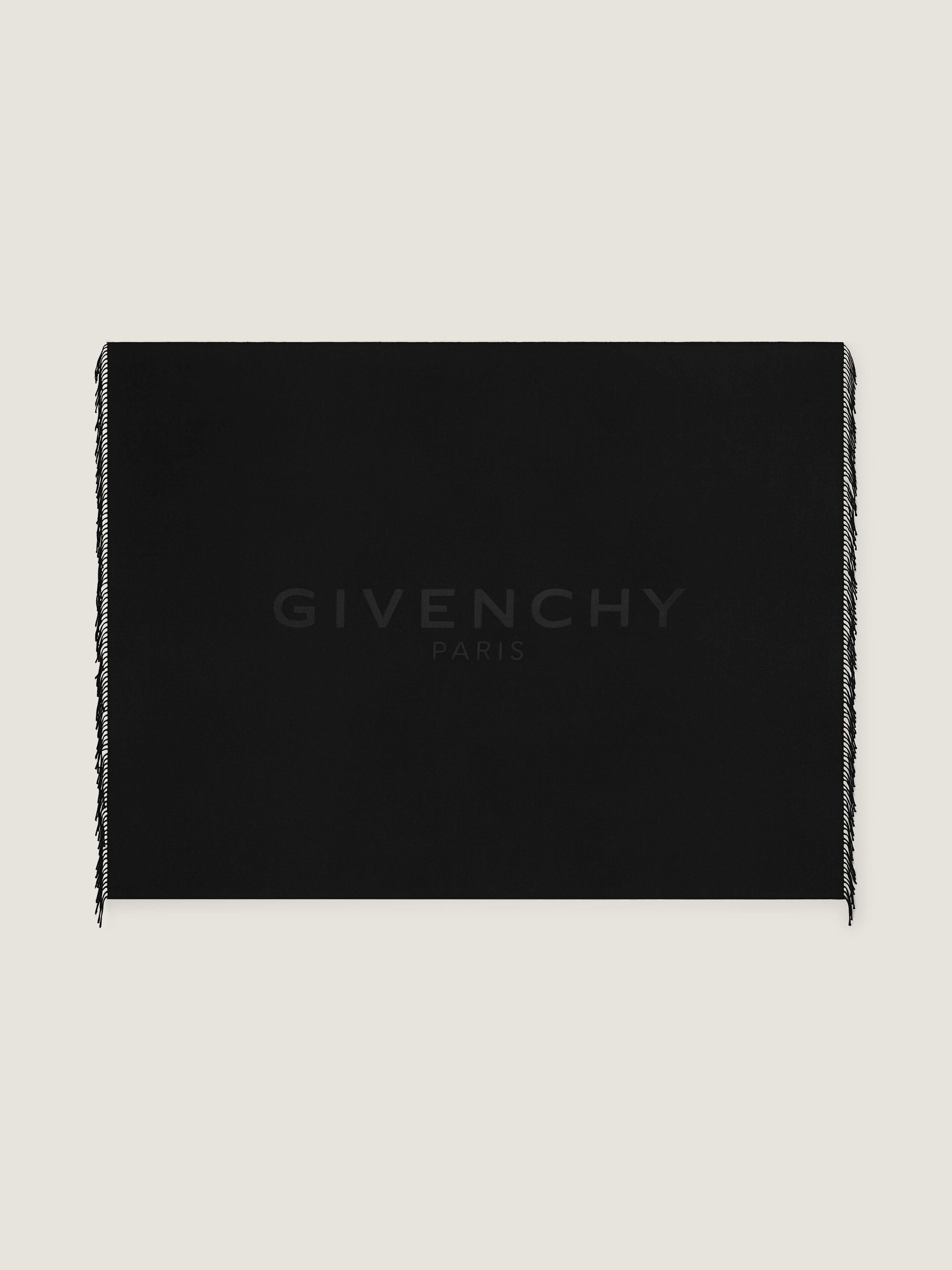 GIVENCHY Paris blanket in wool